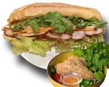 チャーシューバインミーセット set bánh mì xá xíu（ベトナム料理 アオザイレストラン）