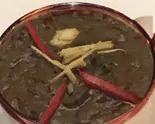 チキンサグカレーSAG CHICKEN CURRY（ASIAN ANNAPURNA RESTAURANT ＆ BAR）