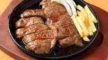 ステーキ鉄板焼き(居酒屋六番十三店)