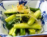 きゅうり塩だれ(居酒屋六番十三店)
