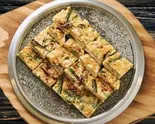 豪華！】 海鮮チヂミ Korean Seafood Pancake（ASIAN ANNAPURNA RESTAURANT ＆ BAR）
