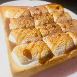キャラメル×ココアましゅまろトースト（Cafe and BAR スープ et）