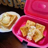 厚切りハニーナッツトースト（Cafe and BAR スープ et）
