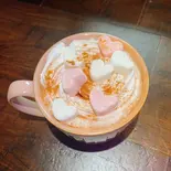 ホットましゅまろチャイ（Cafe and BAR スープ et）
