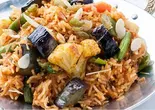 ベジタブルビリヤニセット VEGETABLE BIRYANI（東京インドアジアン オリーブ）