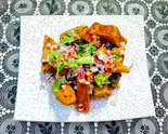 特製発酵揚げ豆腐(臭豆腐)（麻辣隔壁）