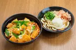 海老カツ丼 ミニうどん付き(温・冷)（さぬきうどん四國屋）