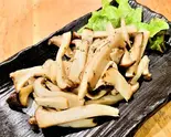 エリンギバター醤油炒め(餃子工房ちびすけ 十三店)