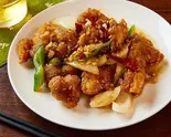 鶏肉と唐辛子炒め Chicken and Chilli Pepper Stir-Fry（蘇州風居酒屋豫園 綾瀬店）