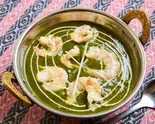 サグプラウン Saag Prawn(インド料理 スワガット 富士見ヶ丘店)