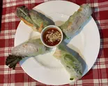 生春巻き Fresh Spring Rolls (4 Pieces)(インド料理 スワガット 富士見ヶ丘店)