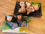 選べるおにぎり2種と唐揚げセット（龍宮や）