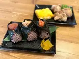 選べるおにぎり3種と唐揚げ3個+だし巻3切れセット（龍宮や）