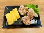 唐揚げ3個+だし巻3切れ（龍宮や）
