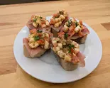 Prosciutto Bruschetta /Prosciutto Bruschetta（Think Cosmopolitan French Restaurant, Cafe ＆ Crepe）