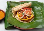 ビーフ キリ ポロッタ / Beef Kizhi Porotta（Kerala Kitchen 新丸子店）
