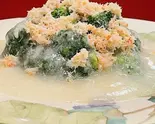 蟹肉とブロッコリー炒め（香港厨房 風香園 本店）
