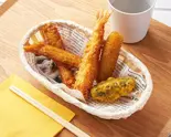 天ぷらセット（シンチャムトッポ ッキ江古田店）