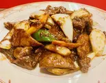 レバーの中華みそ炒め（香港厨房 風香園 本店）