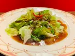 レタスのオイスターソース炒め（香港厨房 風香園 本店）