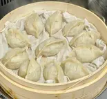 インゲンと黒豚蒸し餃子 3個 (ニンニク不使用)（名品お粥）
