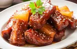 甘酢スペアリブ (糖醋排骨)300g（名品お粥）
