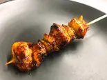 ぼんじり串(タレ)Bonjiri skewer (sauce)（お持ち帰りの焼鳥屋 上長尾店）