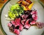 ステーキフリット＆ポテトフライ【※追加で約15分お時間いただきます】（古ハグラ酒場モノンクル）