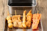 串かつ5本盛り(ミニソース付き)（串酒場 まいど1号）