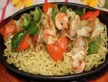 グリルミックスヌードルシズリング/Mix Noodle Sizzling（カンティプルカリーハウス）