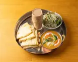 チーズナンセット cheese naan set（インド・ネパール レストラン SEWA indo・nepa-ru resutoran sewa）
