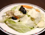 豚肉とキャベツ塩だれ炒め（中華料理刀削麺 逸品園）