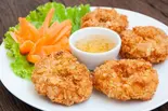 トートマンクン deep-fried shrimp cake(ローンスラータイ1950's)