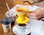 アイスコーヒー(深煎り) Iced Coffee (Deep Roast)（カフェスタジオ言の波）