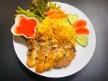 ニンニク鶏唐揚げチャ / Cơm Gà Xối Mắm Tỏi（La Viêt）