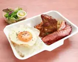 1/4チキンと合鴨のグリル＆ライス セット 1/4 Chicken with Grilled Duck ＆ Rice Set（ファーマーズチキン西新宿店）