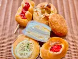 おまかせ惣菜パン 3種（のぐちやBakery）