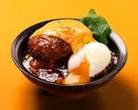 【当店人気No.1】デミたまチーズハンバーグ [Top Seller] Demi-Tama Cheese Hamburg Steak（〈ごはん特盛まで無料〉デミグラスハンバーグの店 デミたま 心斎橋筋2丁目店）