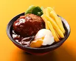 【当店人気No.2】デミたまポテトハンバーグ（〈ごはん特盛まで無料〉デミグラスハンバーグの店 デミたま 心斎橋筋2丁目店）