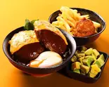 【Wバーグ】デミたまスペシャルハンバーグ [Double Hamburg Steaks] Demi-Tama Special Hamburg Steaks（〈ごはん特盛まで無料〉デミグラスハンバーグの店 デミたま 心斎橋筋2丁目店）