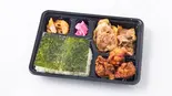 のり生姜焼き+からあげ弁当（お弁当・丼もの・カレー しろや 日本橋）