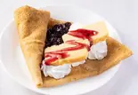 【NEW】ブルーベリーチーズケーキスペシャル Blueberry Cheese Cake（クレープアリサ東京 酵素クレープ専門店）
