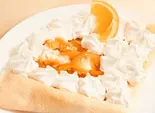 オレンジ酵素 チーズホイップクリ-ム Orange Enzyme, Cheese ＆ Fresh Cream（クレープアリサ東京 酵素クレープ専門店）