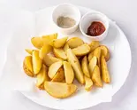 ノンフライヤーで仕上げた皮付ほくほくポテト Potatoes（クレープアリサ東京 酵素クレープ専門店）
