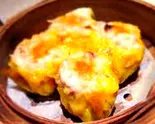 香港蟹黄焼売 (3個)（黄金の華 ニッケコルトンプラザ店）