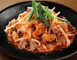豚キムチ炒め（黄金の華 ニッケコルトンプラザ店）