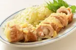 ポテサラ竹輪天(濃厚豚骨 玉名ラーメン くまめん)
