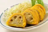 熊本名物 揚げたてからし蓮根(濃厚豚骨 玉名ラーメン くまめん)