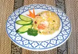 96. 海老チャーハン Fried rice with shrimp（タイ国料理ベンジャロン）