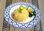 94. 蟹チャーハン Fried rice with crab（タイ国料理ベンジャロン）